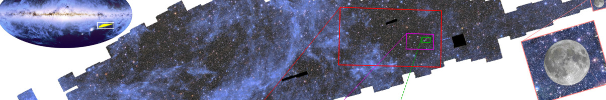 ESA unveils zoom into Euclid’s first large piece of the sky